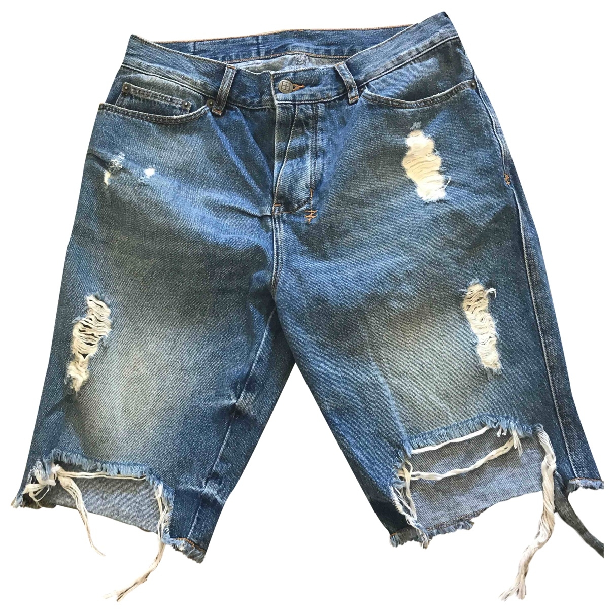 Blue denim - jeans shorts Ksubi Blue 